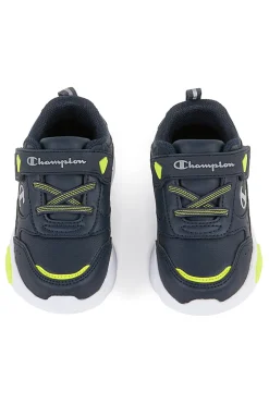 Sneakers nere e gialle Champion Wave B TD Low Cut