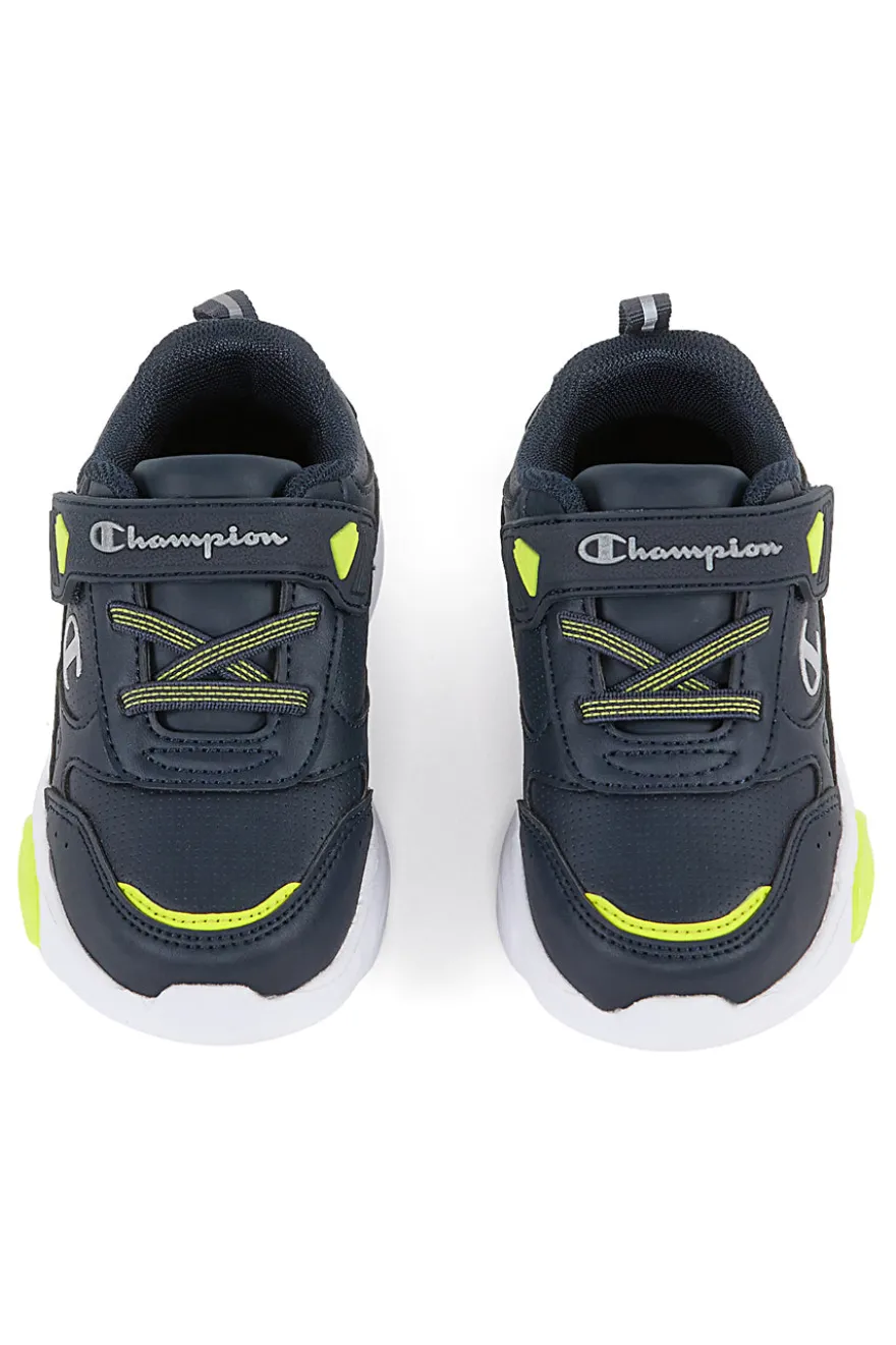 Sneakers nere e gialle Champion Wave B TD Low Cut