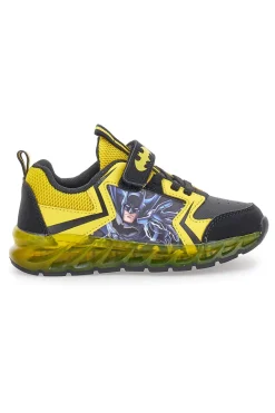 Sneakers nere e gialle con luci Batman W1020212S10