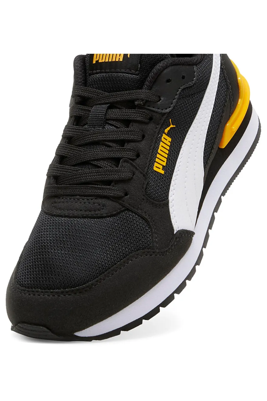 Sneakers Nere e Gialle Puma St Runner V4 Mesh Jr