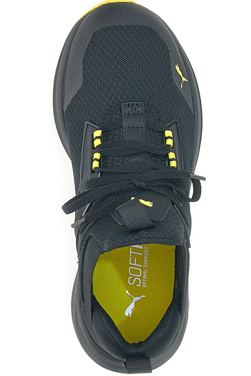 Sneakers Nere e Gialle Puma Enzo 2 Refresh JR