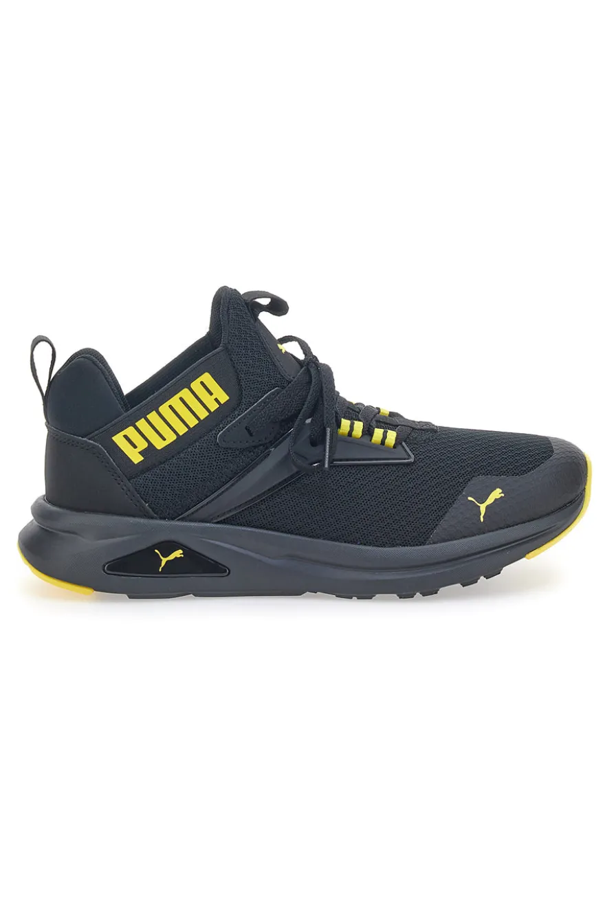 Sneakers Nere e Gialle Puma Enzo 2 Refresh JR