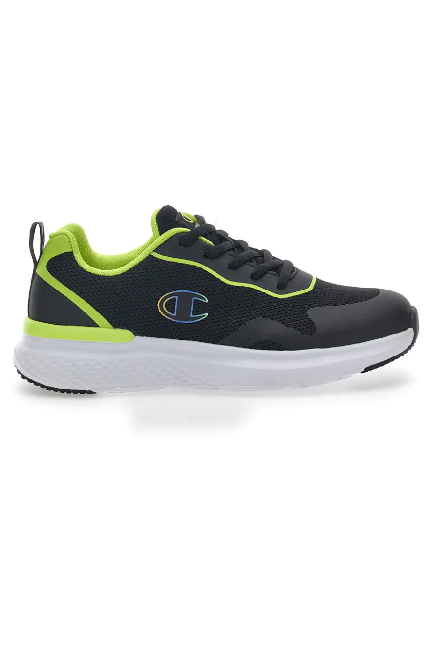 Sneakers Nere e Lime Champion BOLD 3 B GS