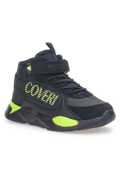 Sneakers Nere e Lime Coveri Adams