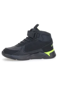 Sneakers Nere e Lime Coveri Adams