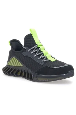 Sneakers Nere e Lime Max Dillan 01