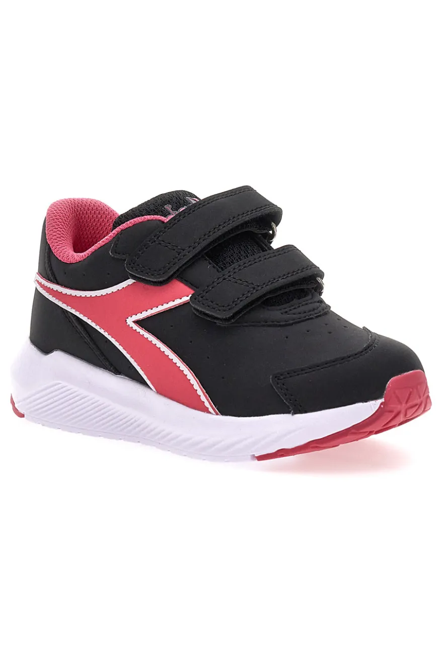 Sneakers Nere e Rosa Con Strappi In Velcro DIADORA FALCON 4 SL JR V