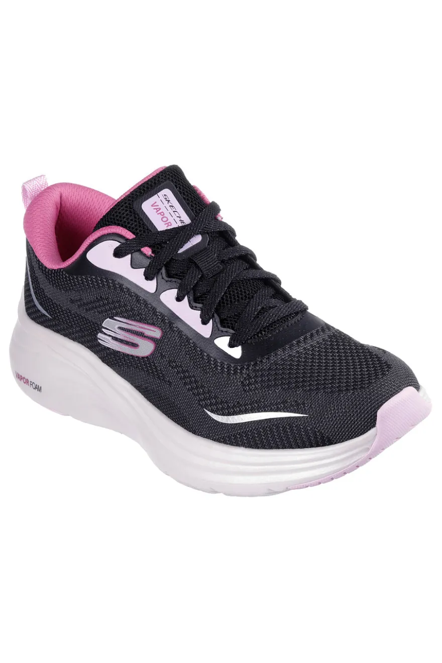 Sneakers Nere e Rosa Vegan Skechers Vapor Foam - Smooth Ride