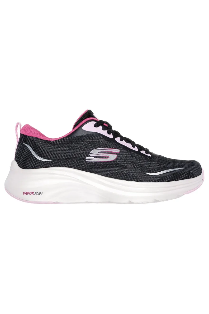 Sneakers Nere e Rosa Vegan Skechers Vapor Foam - Smooth Ride