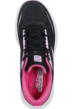 Sneakers Nere e Rosa Vegan Skechers Vapor Foam - Smooth Ride