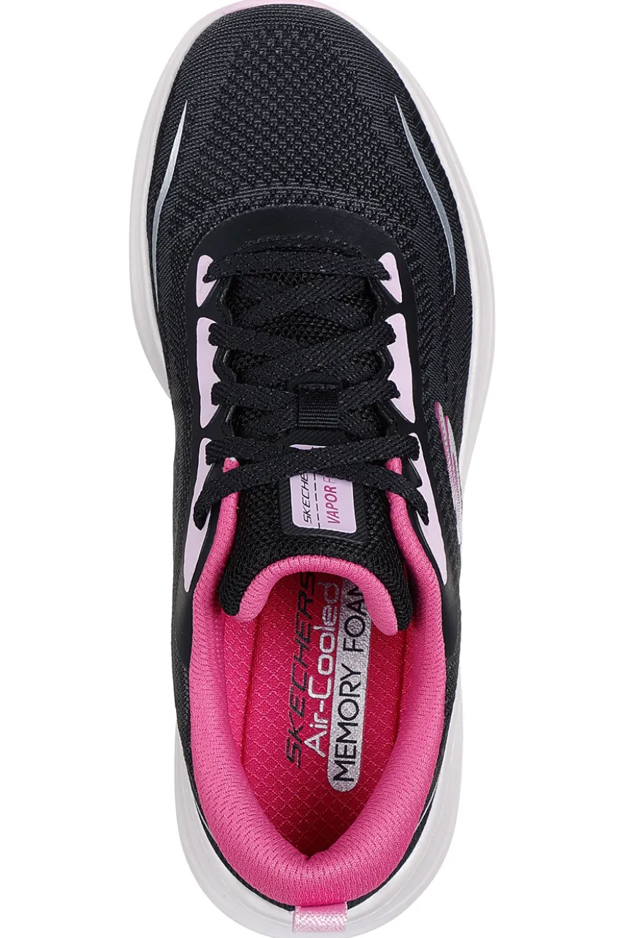 Sneakers Nere e Rosa Vegan Skechers Vapor Foam - Smooth Ride