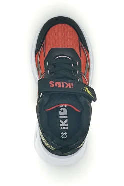 Sneakers Nere e Rosse con luci Pitt kids 11562