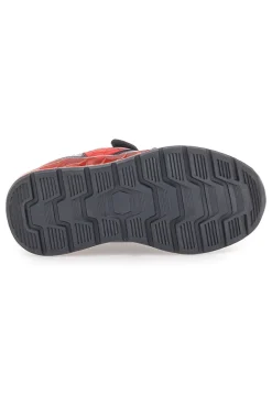 Sneakers nere e rosse con luci Spiderman R1310616S