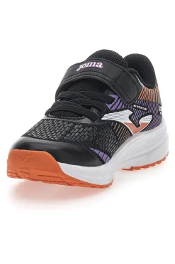 Sneakers Nere e Viola con Velcro JOMA PLATEA LOW JR 2506