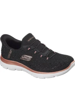 Sneakers nere glitterate con Memory Foam Skechers Summits Brilliant Shine