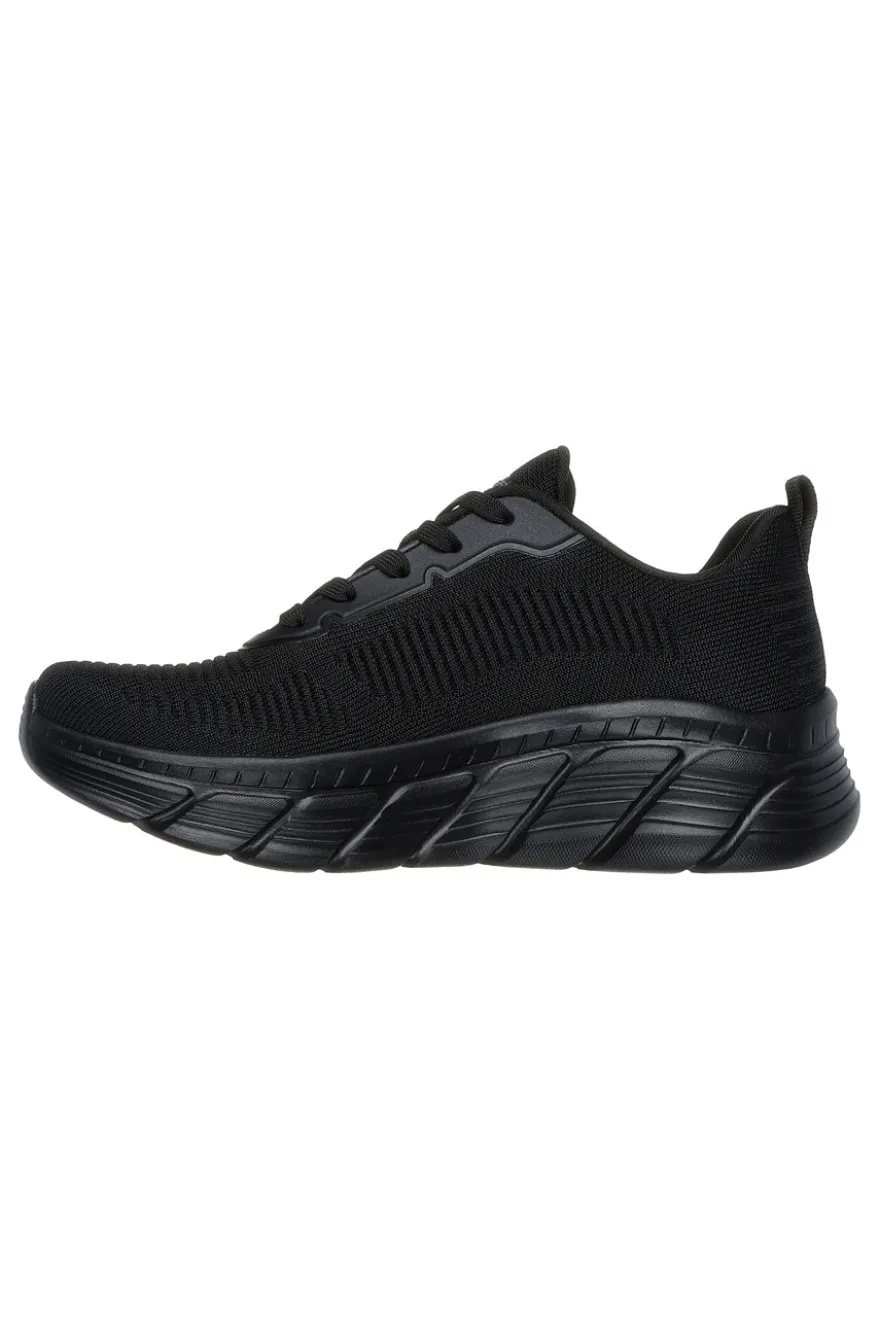 Sneakers nere in knit con Memory Foam Skechers BOBS B Flex Hi Flying HI