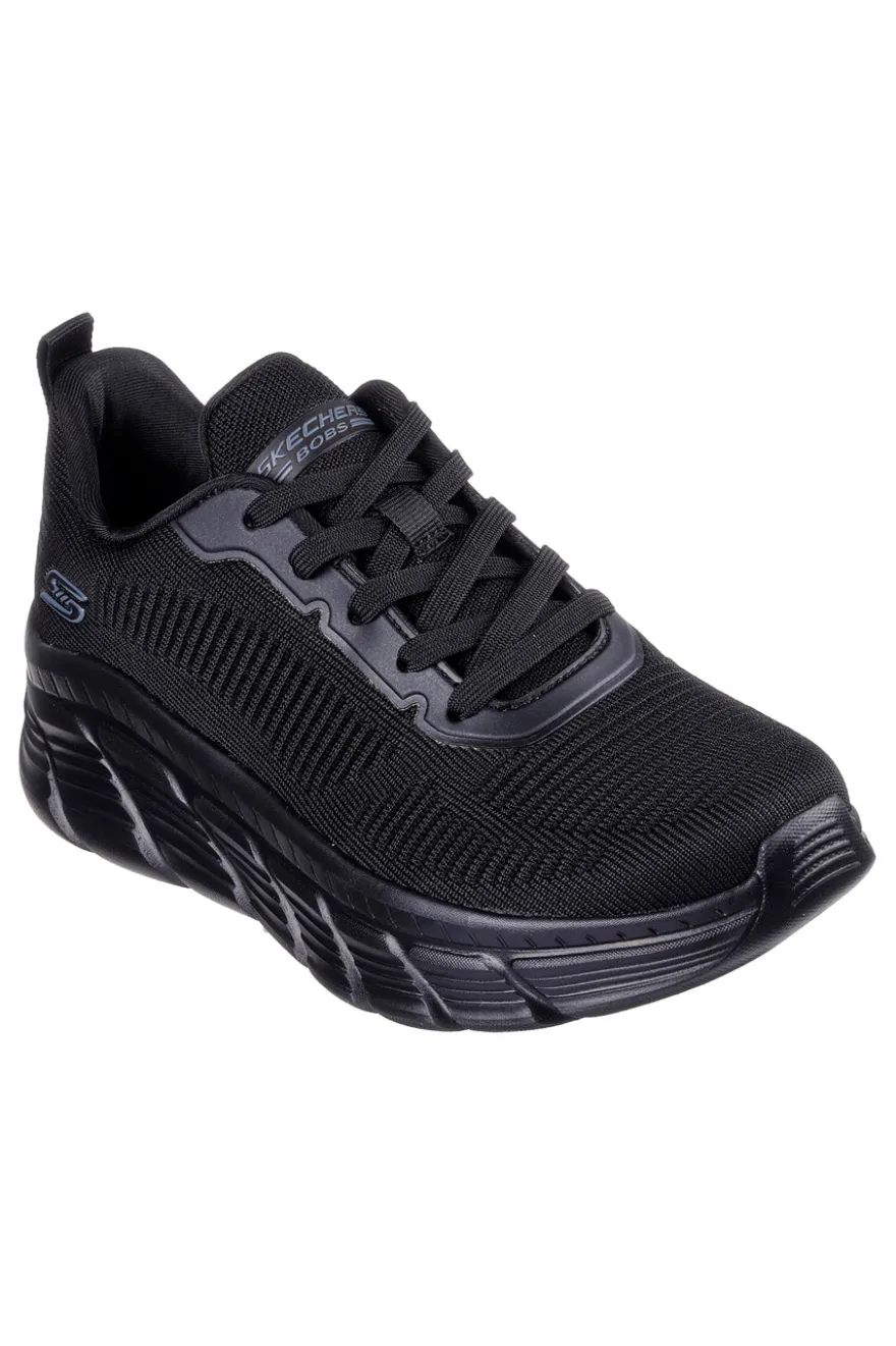 Sneakers nere in knit con Memory Foam Skechers BOBS B Flex Hi Flying HI