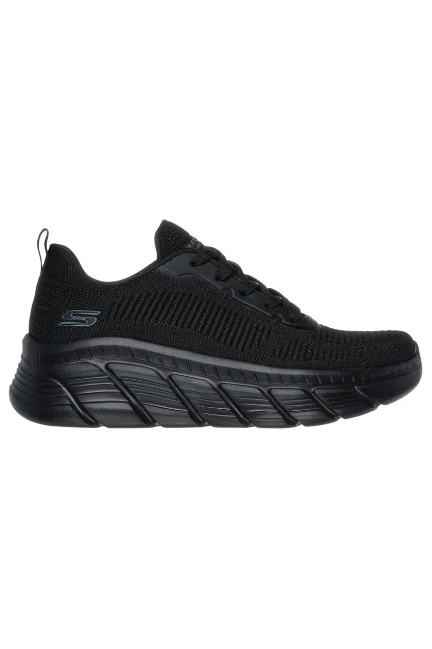 Sneakers nere in knit con Memory Foam Skechers BOBS B Flex Hi Flying HI