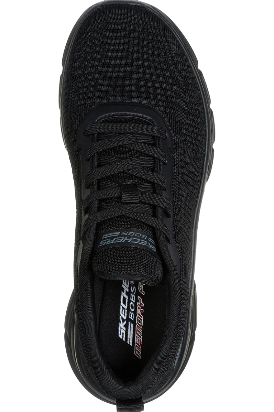 Sneakers nere in knit con Memory Foam Skechers BOBS B Flex Hi Flying HI