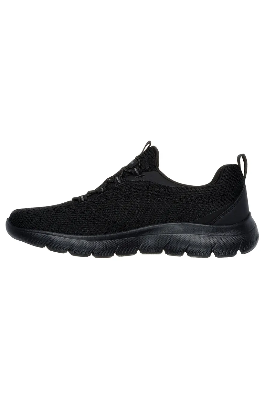 Sneakers nere in knit con memory foam Skechers Summits Tallo