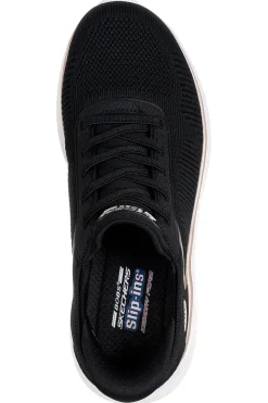 Sneakers nere in knit slip-ins con memory foam Skechers Bobs Squad Chaos Current Muse