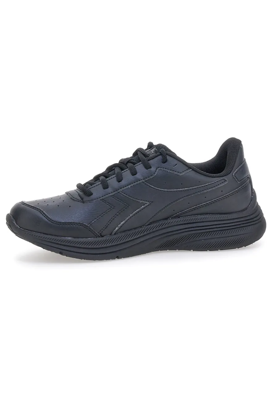 Sneakers nere in materie sintetiche stile basket Diadora Eagle 8 SL