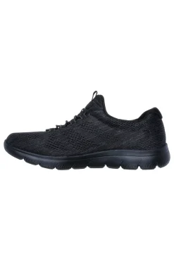 Sneakers nere in mesh con Memory Foam Skechers Summits Fun Flare