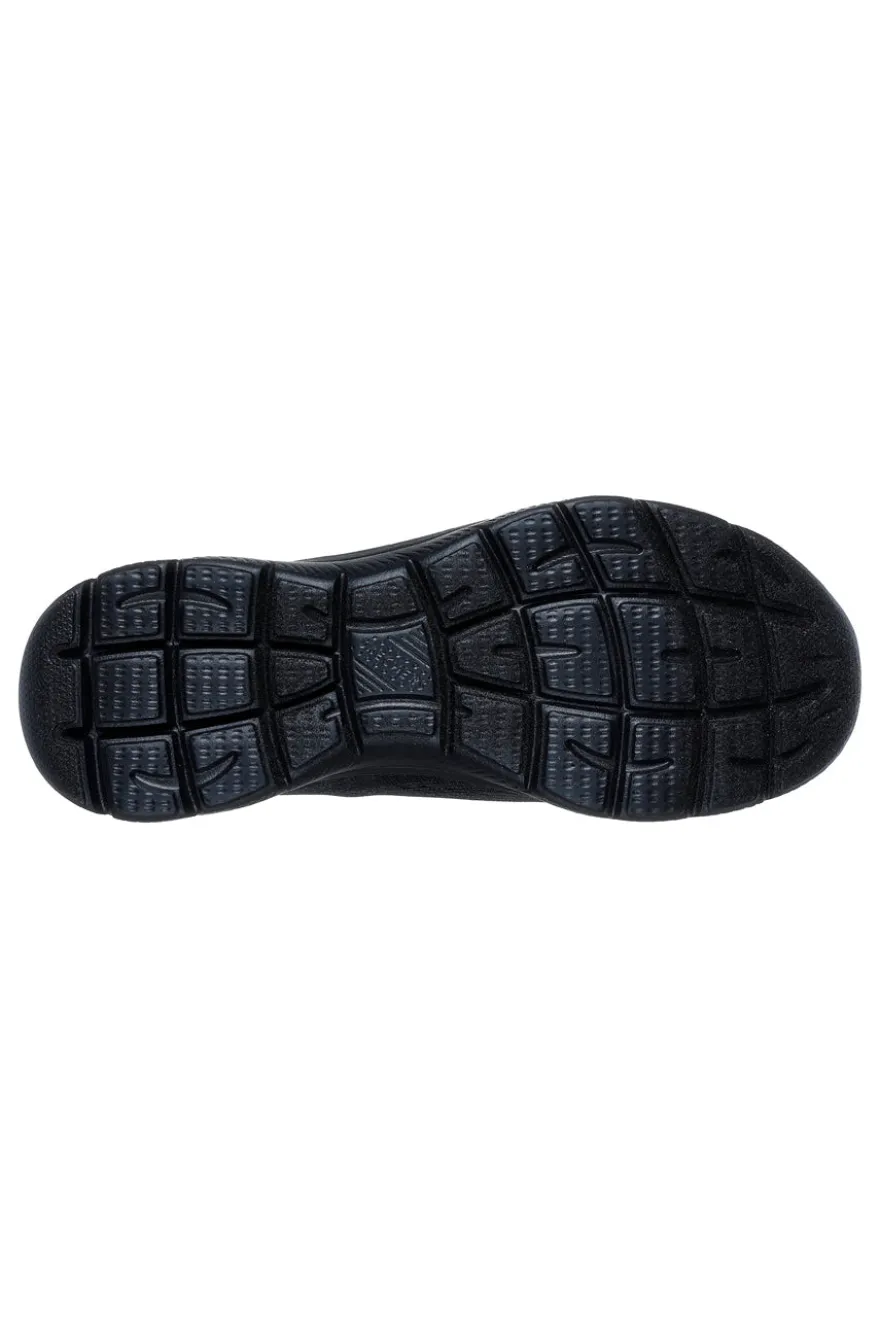 Sneakers nere in mesh con Memory Foam Skechers Summits Fun Flare