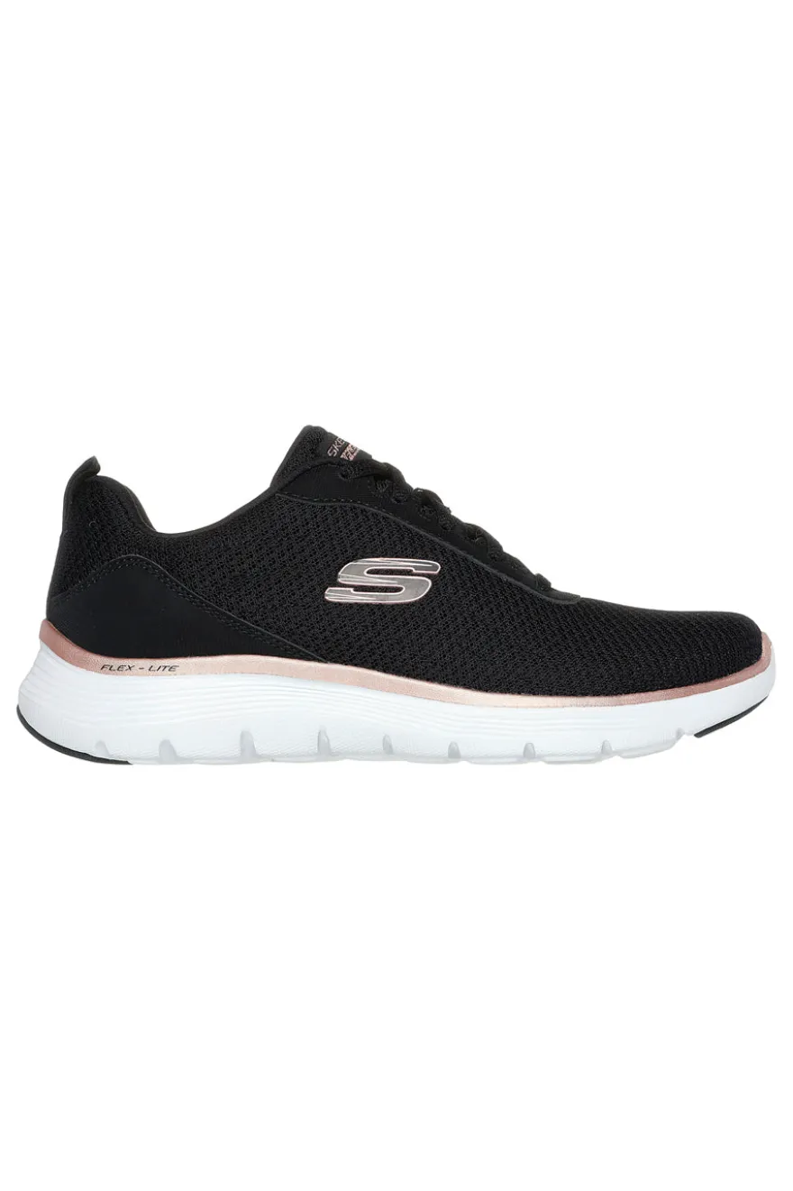 Sneakers nere in mesh con Air-Cooled Memory Foam vegan Skechers R SPORT WOMENS