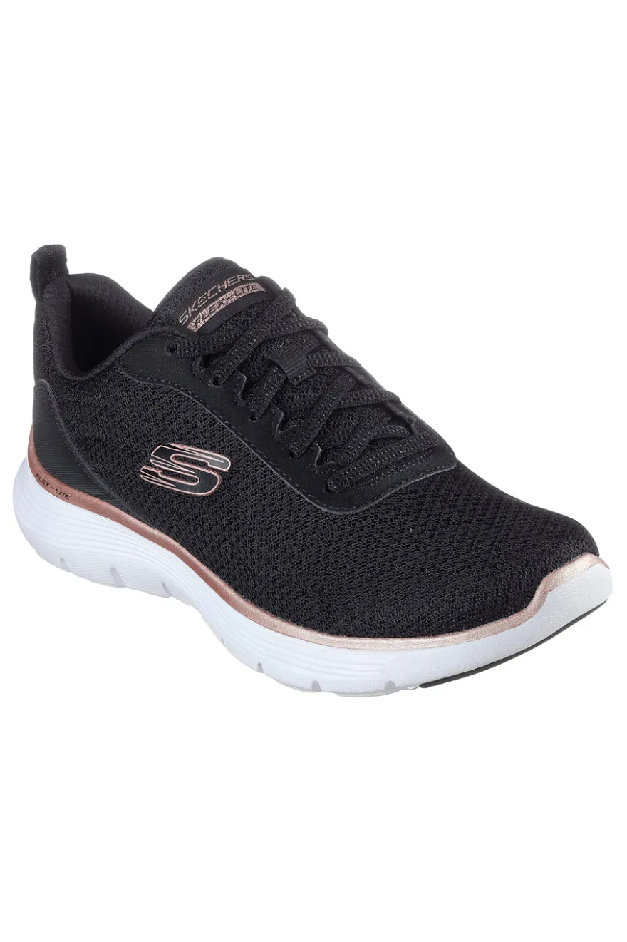 Sneakers nere in mesh con Air-Cooled Memory Foam vegan Skechers R SPORT WOMENS