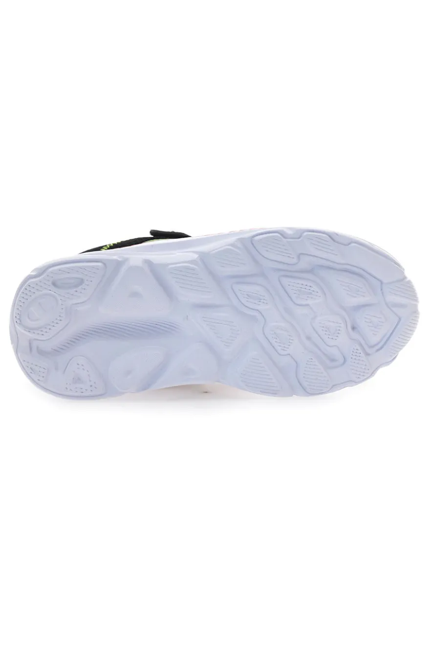 Sneakers nere in mesh con suola chunky e dettagli arancioni Champion HRO J B PS Low Cut