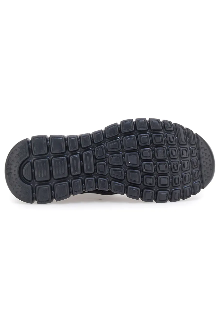 Sneakers nere in mesh con Memory Foam Skechers Graceful Get Connected