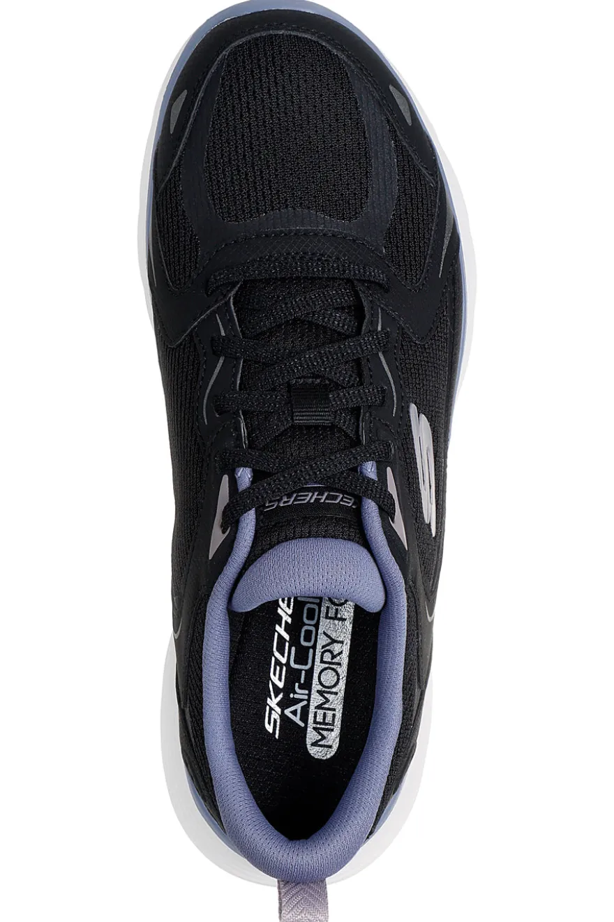 Sneakers nere in mesh con memory foam Skechers Flex Appeal 5.0 Retro Rush