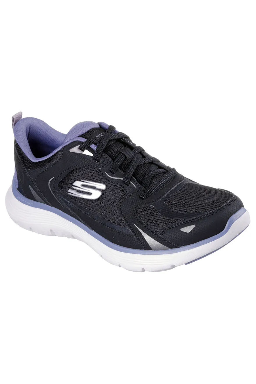 Sneakers nere in mesh con memory foam Skechers Flex Appeal 5.0 Retro Rush