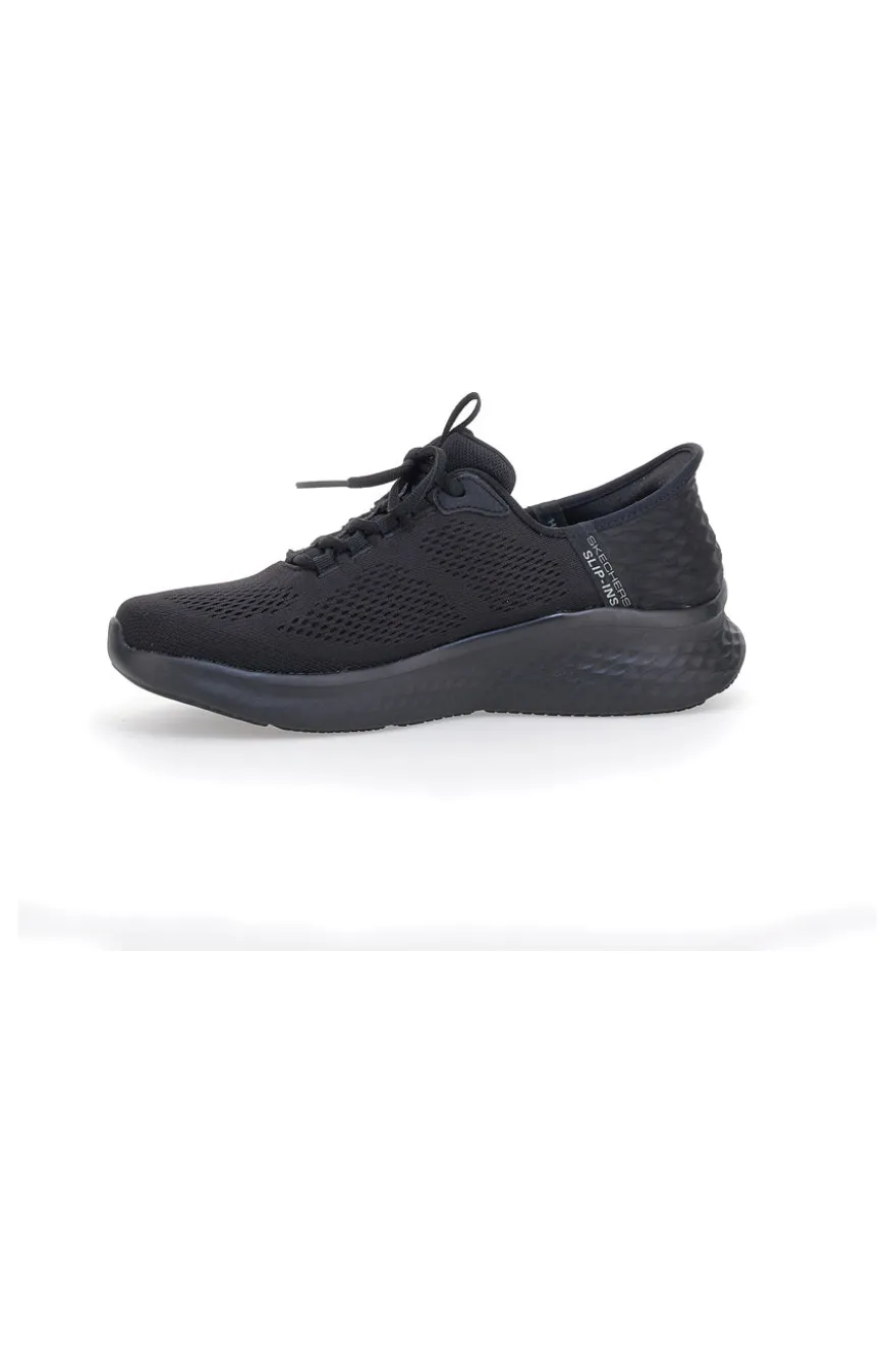 Sneakers Nere In Mesh Con Slip-Ins Skechers Skech-Lite Pro Primebase