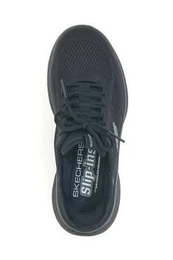 Sneakers Nere In Mesh Con Slip-Ins Skechers Skech-Lite Pro Primebase
