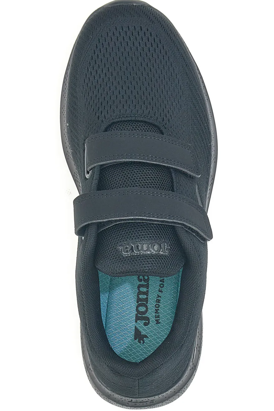 Sneakers nere in mesh con doppio strappo Joma Corinto Men 2521
