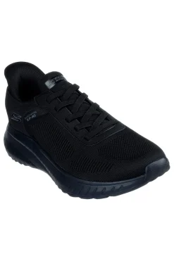 Sneakers nere in mesh con tecnologia Slip-ins Skechers BOBS Squad Chaos Solid Step