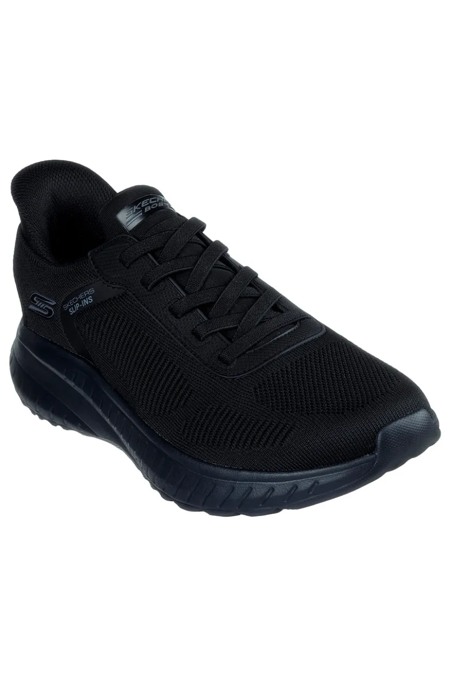 Sneakers nere in mesh con tecnologia Slip-ins Skechers BOBS Squad Chaos Solid Step