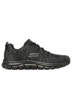 Sneakers nere in mesh knit con Memory Foam Skechers Track Front Runner