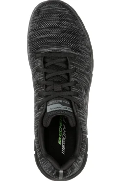 Sneakers nere in mesh knit con Memory Foam Skechers Track Front Runner