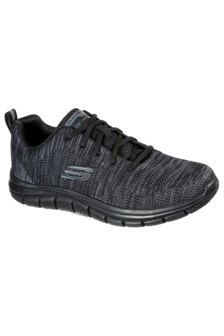 Sneakers nere in mesh knit con Memory Foam Skechers Track Front Runner