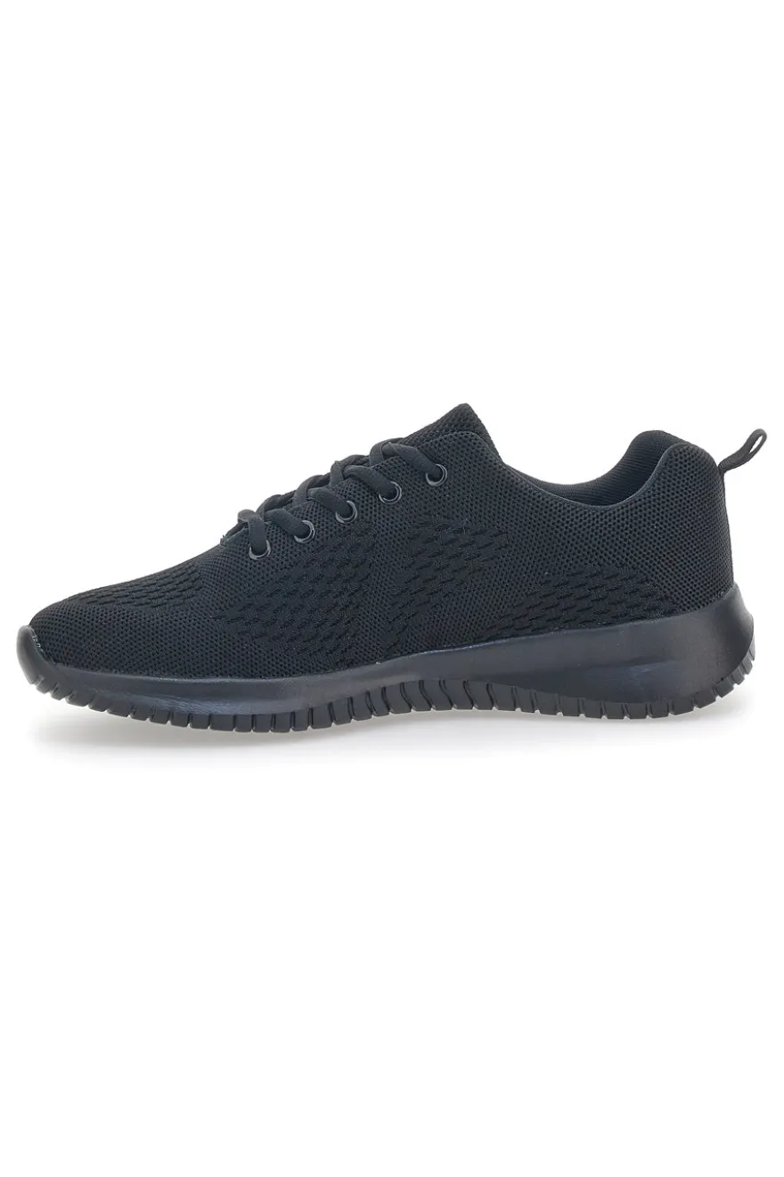 Sneakers Nere In Mesh W Max 404