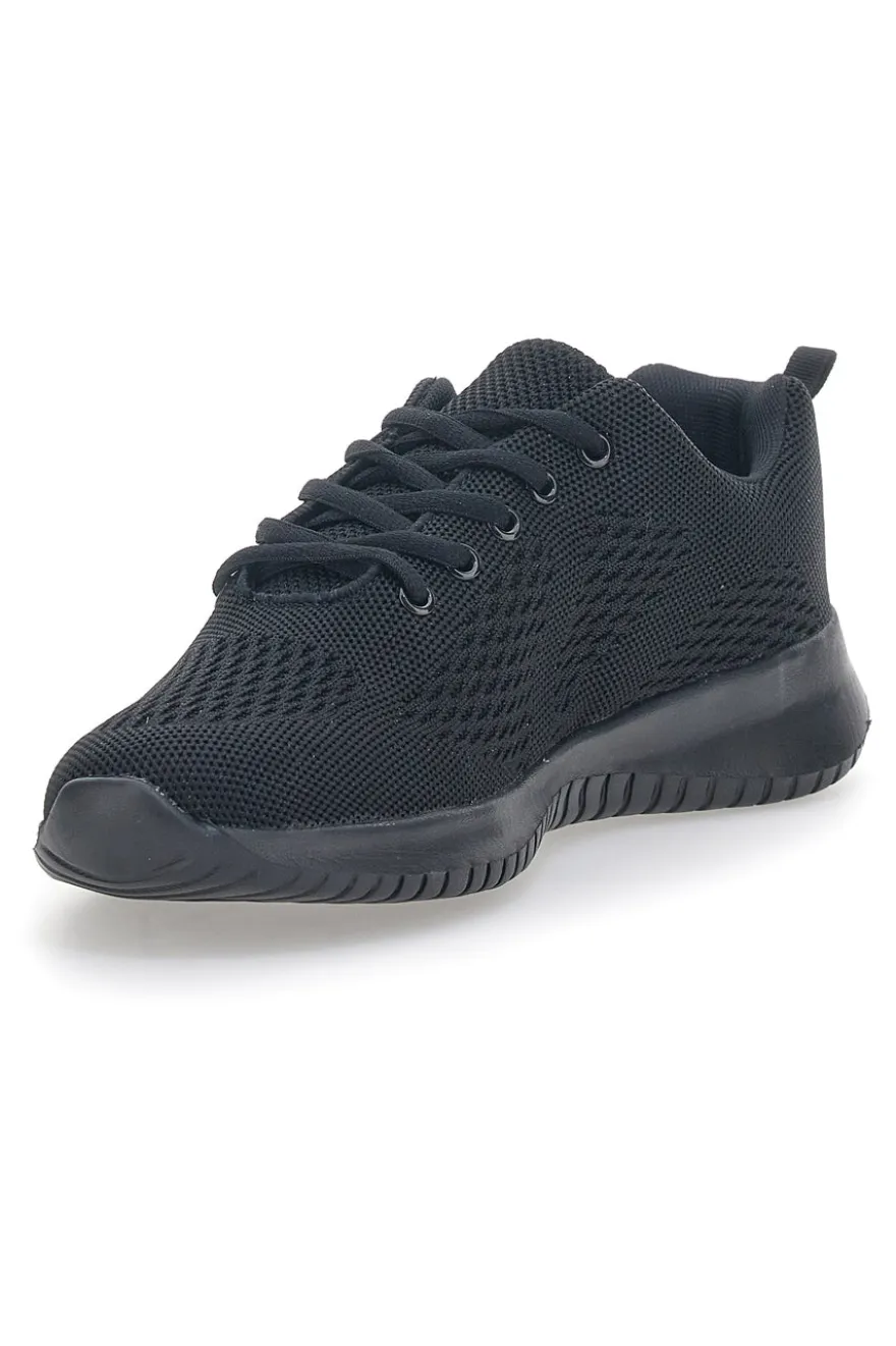 Sneakers Nere In Mesh W Max 404