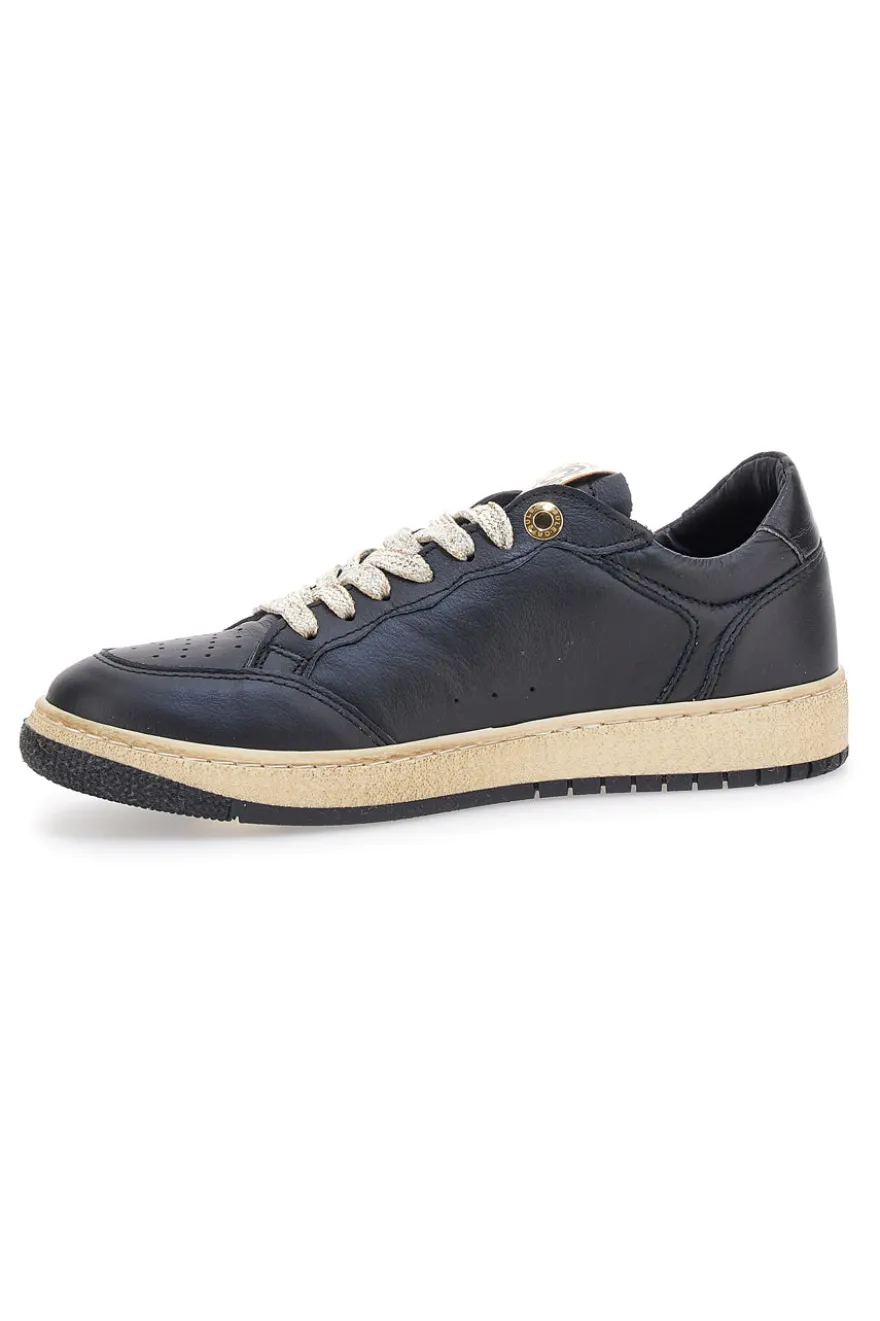 Sneakers nere in pelle con dettagli glitter Made in Italy Pittarello Capsule Kelly