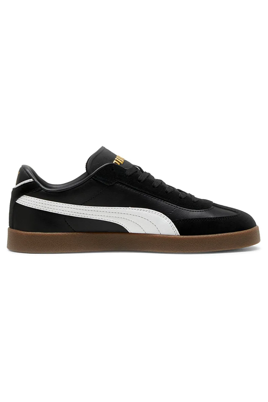 Sneakers nere in pelle e camoscio con logo bianco Puma Club II Era