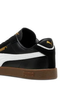 Sneakers nere in pelle e camoscio con logo bianco Puma Club II Era