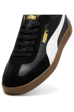 Sneakers nere in pelle e camoscio con logo bianco Puma Club II Era