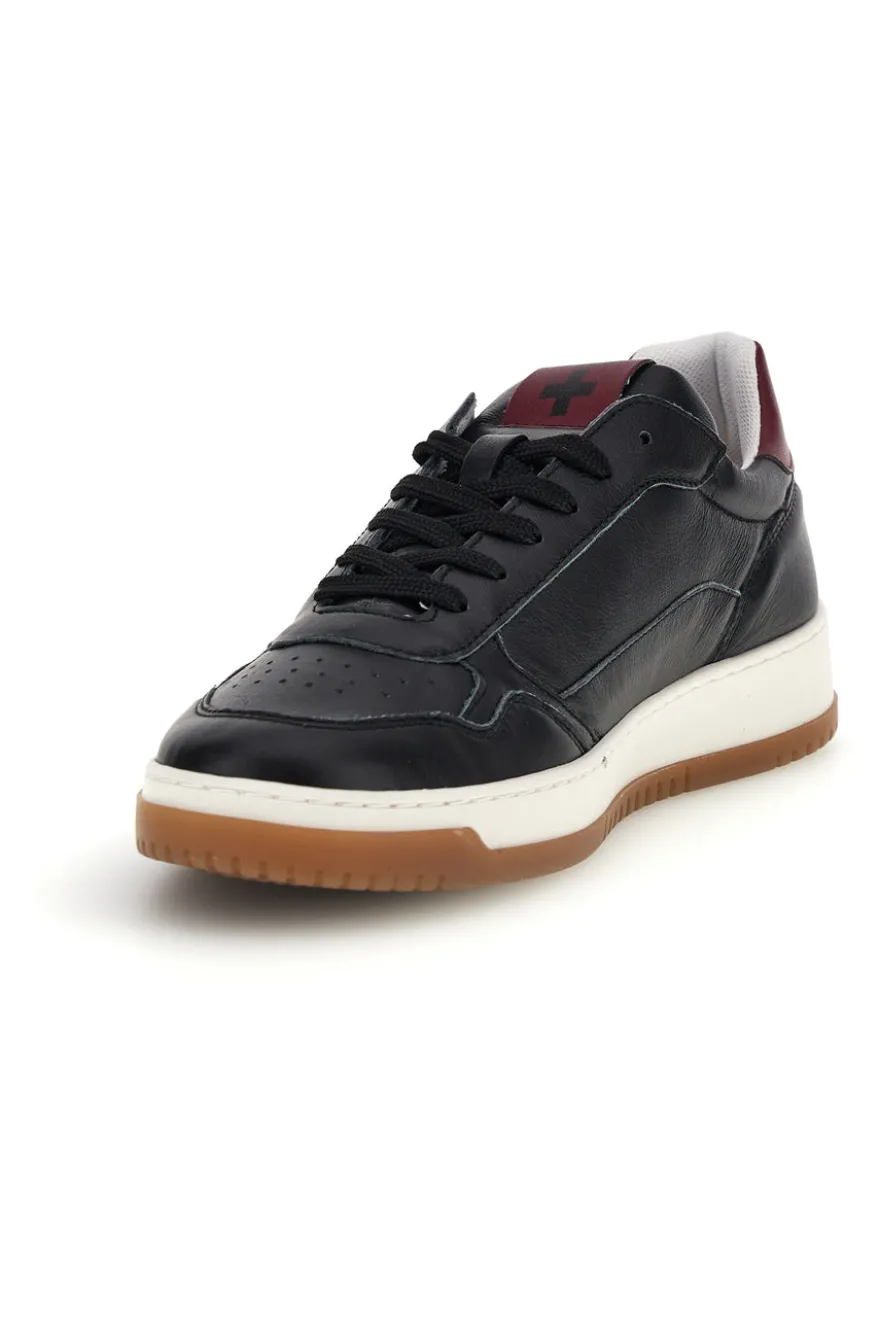 Sneakers nere in pelle stringate Pittarello plus Zeno