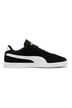 Sneakers nere in suede con logo oro Puma Club II